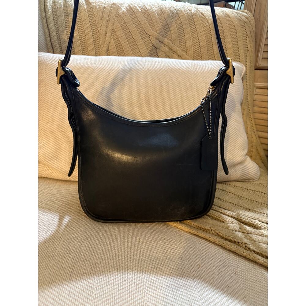 Vintage Coach Janice Legacy Bag 9950 Black Leather